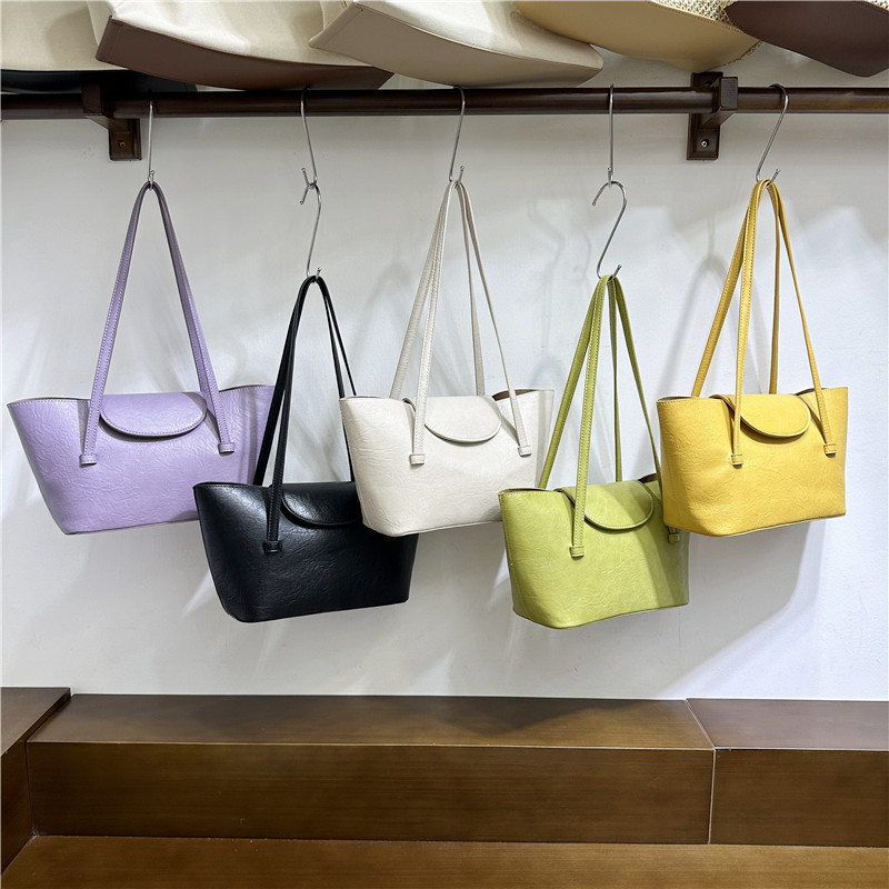 小脏柜 2026新款夏季韩版高级感时尚通勤翅膀包女手提单肩托特包