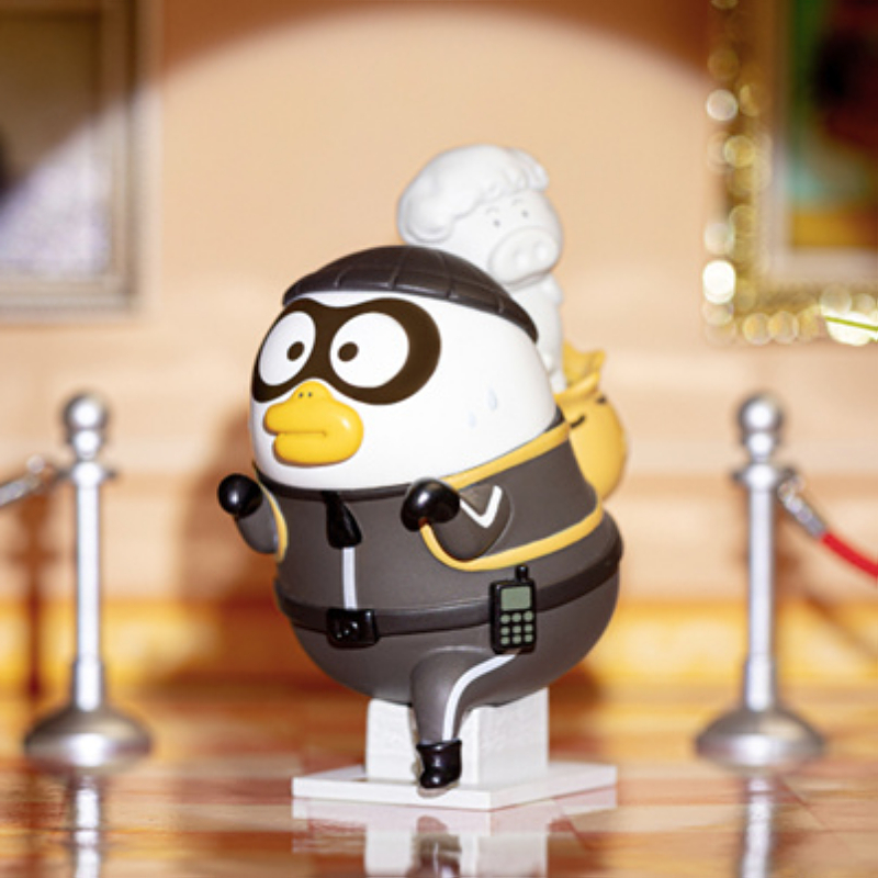 正品POP MART泡泡玛特小刘鸭不正经博物馆盲盒潮玩具摆件手办礼物