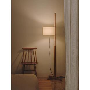 侘寂风客厅沙发旁立式 Santa 可调节中古TMM落地灯 Cole 氛围灯