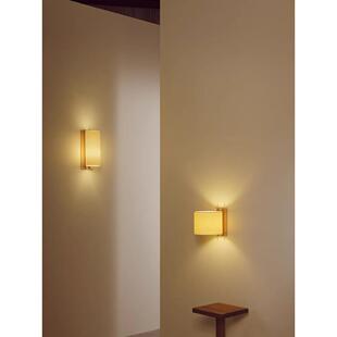 西班牙Santa壁灯中古日式诧寂风简约温馨原木设计师款艺术创意