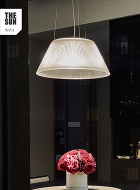 意大利Romeo Moon设计师客餐厅卧室样板间书房轻奢玻璃吊灯