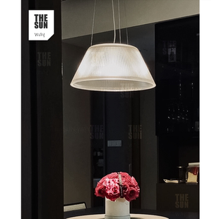 意大利Romeo Moon设计师客餐厅卧室样板间书房轻奢玻璃吊灯