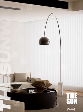 意大利Arco落地灯大理石钓鱼落地灯工业风现代极简客厅沙发设计师