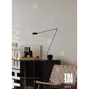 意大利lumina Daphine台灯调光设计师中古卧室床头客厅摇臂书房