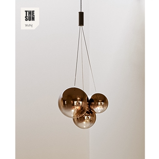 意大利LODES玻璃吊灯餐厅创意个性 艺术别墅卧室书房客厅吧台岛台