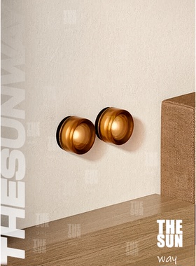 美国Rbw Dimple壁灯薯片玻璃现代简约设计师创意壁灯卧室过道走廊