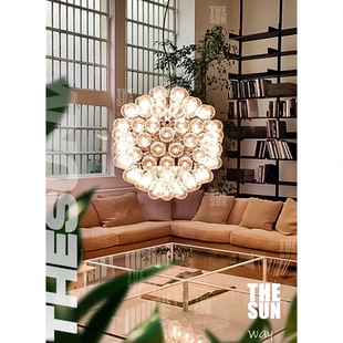 意大利taraxacum蒲公英吊灯轻奢客厅别墅大厅楼梯间装 饰吊灯