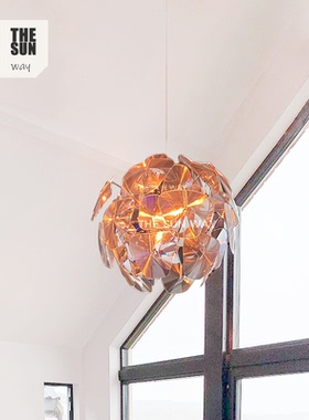 意大利Luceplan吊灯设计师款创意花瓣客厅灯餐厅卧室装饰别墅楼梯