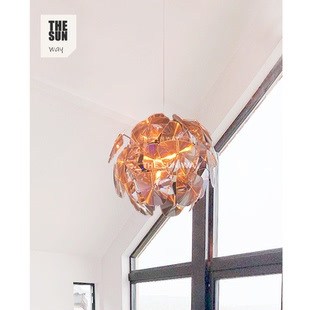 意大利Luceplan吊灯设计师款 饰别墅楼梯 创意花瓣客厅灯餐厅卧室装