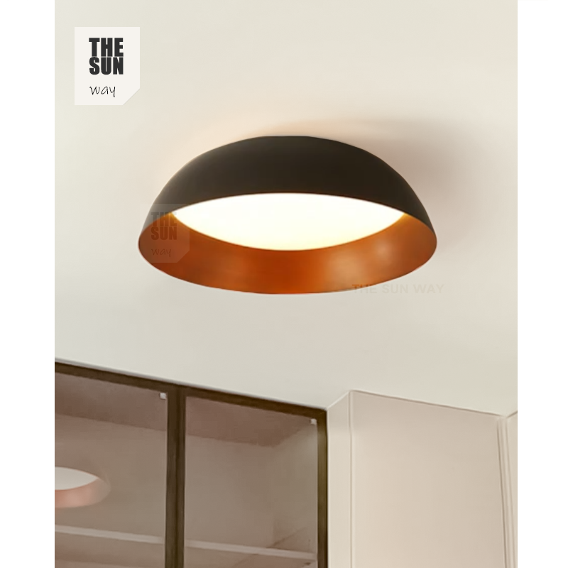 意式黑暗系极简设计吸顶灯书房卧室过道现代简约设计师款护眼