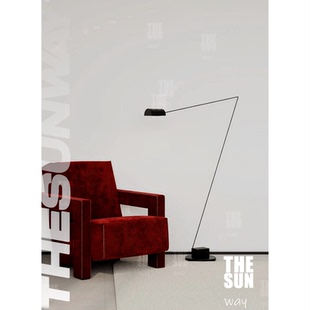 意大利lumina Daphine落地灯调光设计师中古卧室床头客厅摇臂书房