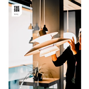 丹麦ph5飞碟吊灯餐吊北欧餐厅吊灯餐吊岛台吧台餐桌现代简约