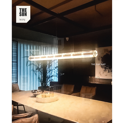 意大利FLOSS玻璃吊灯设计师北欧极简餐厅餐吊岛台吧台餐桌长桌