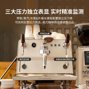 Gemilai格米莱3126C/3226C企鹅3代单双头咖啡机商用意式半自动E61