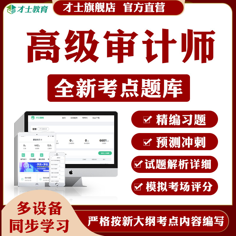 2026高级审计师考试题库理论与审计案例分析审计实务历年真题资料