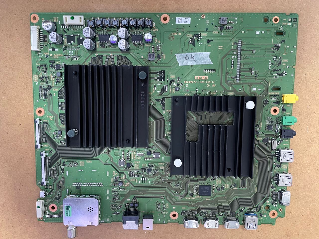 二手索尼KD-55A8G  65A8G电视主板 1-983-249-72 现货 保修三个月