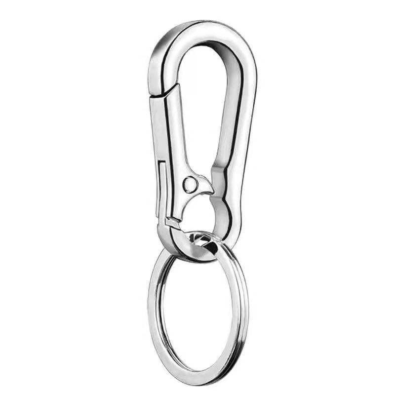 thumbnail for Multifunctional Car Keychain for Men and Women Neutral Waist Lock Keychain Motorcycle Practical Anti-Lost Key Chain Ring Pendant