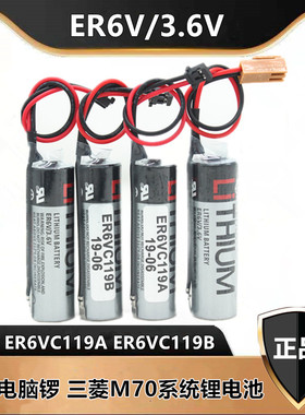 原装M70 M64 ER6V/3.6V ER6VC119A 工控锂电池收藏宝贝满十个包邮