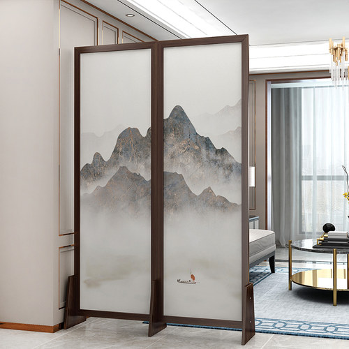 山水屏风隔断徐艺木业特惠