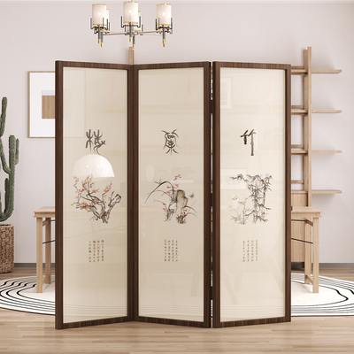 2025新款屏风隔断客厅入户玄关遮挡家用饭店专用简约现代折叠移动