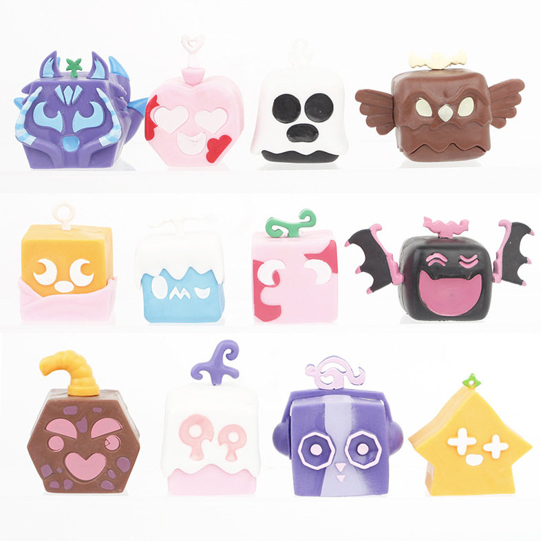 跨境卡通动漫手果实布鲁克斯公仔玩具模型蛋糕装饰桌面车载摆件