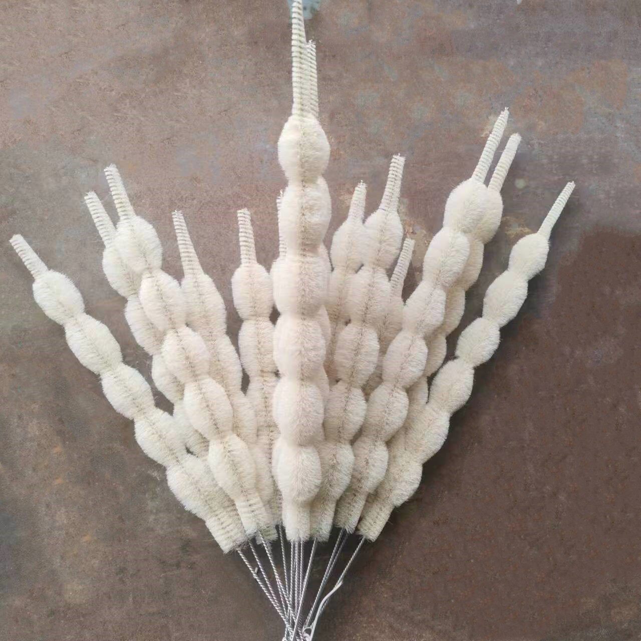 球形冷凝管刷球型冷凝管刷子实验室清洗羊毛刷3球4球5球6球7球8球