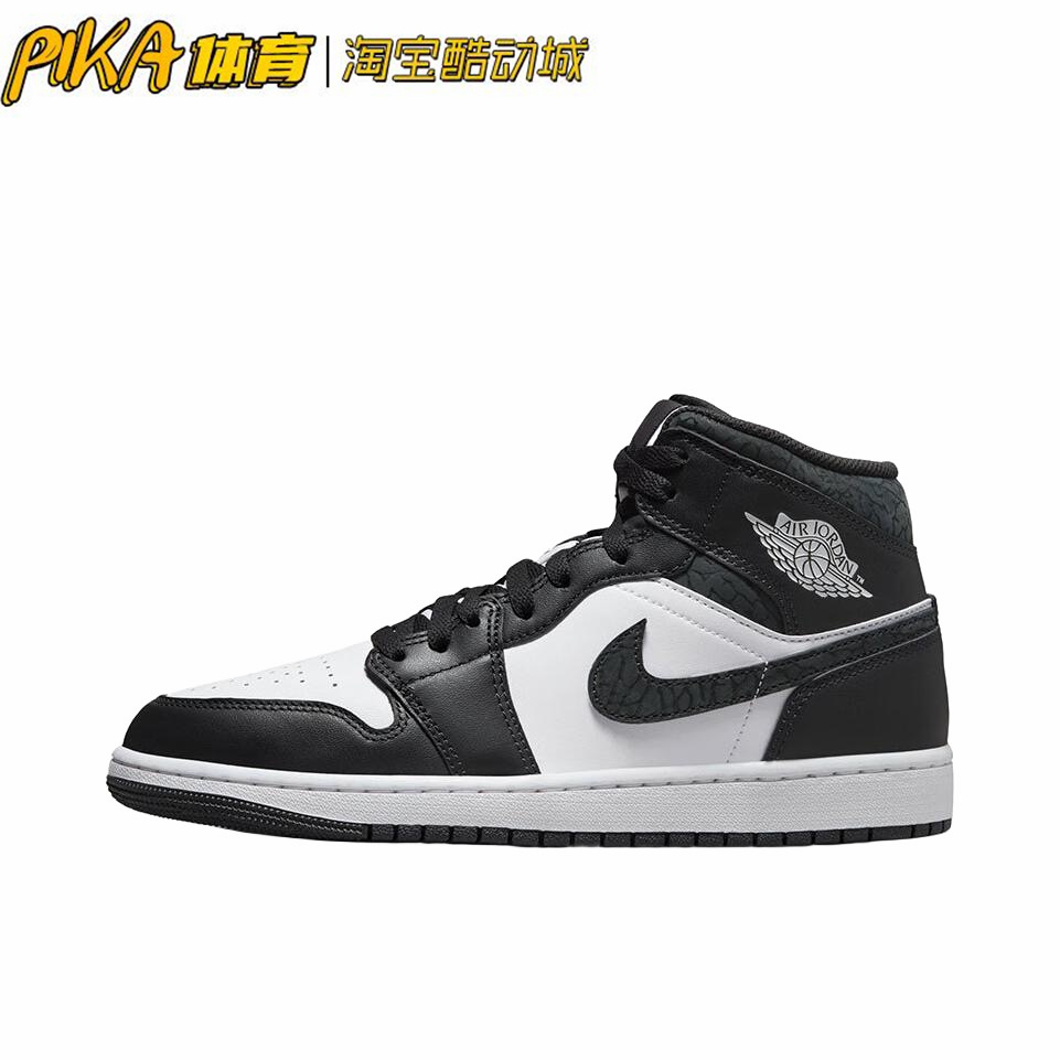 Air Jordan 1 mid 潮流复古耐磨防滑时尚中帮休闲鞋FB9911-001 KY 运动鞋new 运动休闲鞋 原图主图