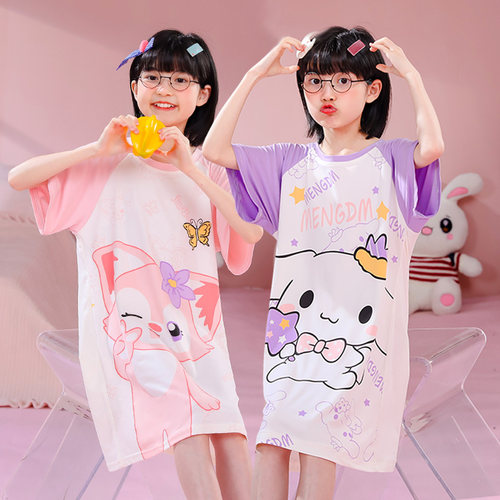 公主女孩母女童家居服