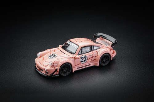 FG 1/64 保时捷RWB 930 四门可开合金车模型收藏