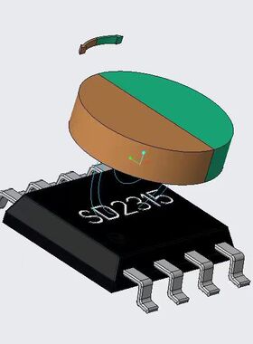 SD2315国产磁编码器可替代AS5045 AK7451 MT6816 SC60224 5012