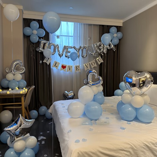生日表白求婚浪漫气球套装