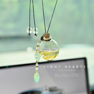 浮游花干花永生花去异味挂件车载香水香薰挂件汽车后视镜挂饰礼物