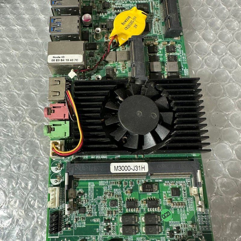 Intel J3160工控主板 M3000-J31H,带散热