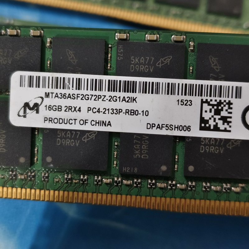服务器内存 镁光 16G 2rx4 DDR4 2133