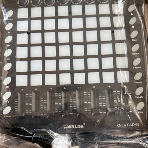 议价WORLDE Orca PAD48打击垫，48键MIDI键盘维修