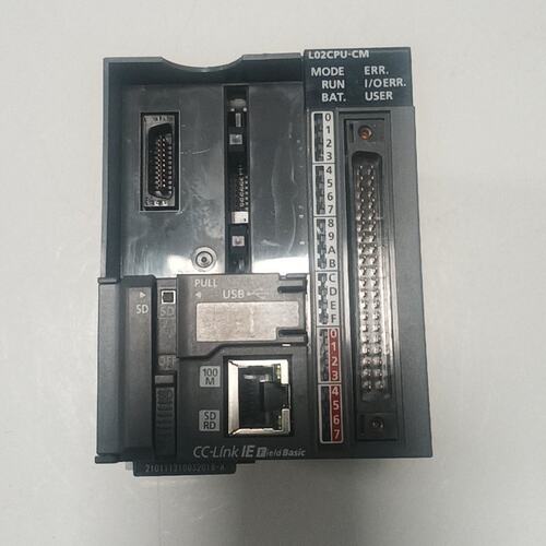 议价，三菱 L02CPU-CM ，21开头，拆机一台，成色漂亮实物，维修