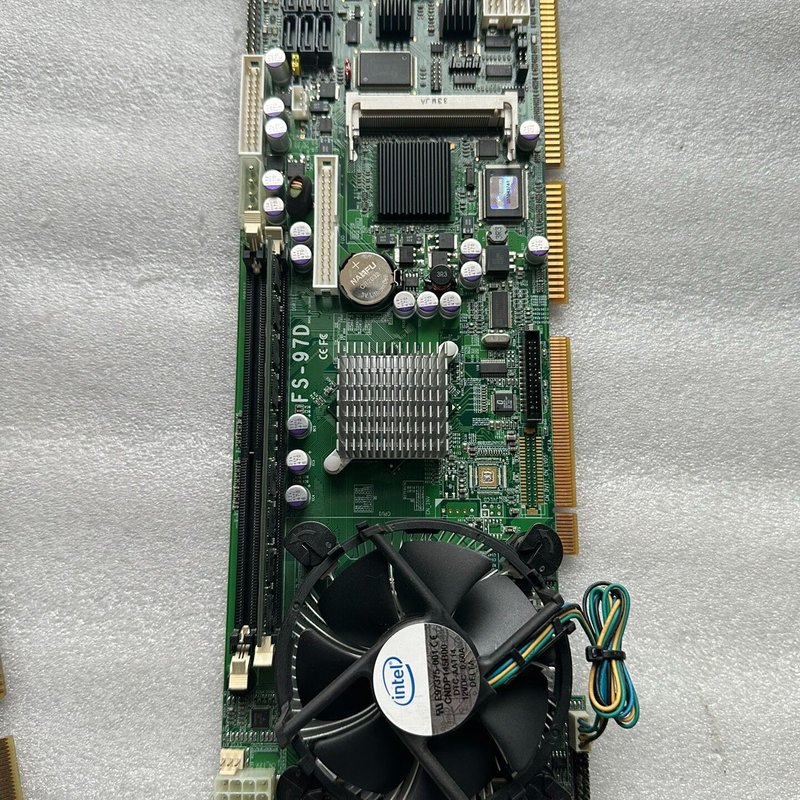 台湾肯懋FS-97D工控机主板双千兆网卡双网口主板 成色漂亮