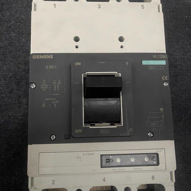 议价西门子VL1250断路器，3P 1000A，拆机品，成色新，维修
