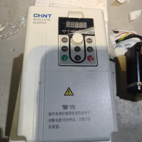 正泰变频器，NVF2G-5.5/TS4，5.5kw，功能正常