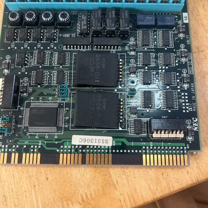 议价NEC工控主板 S531306C 带接线端子和连接线维修