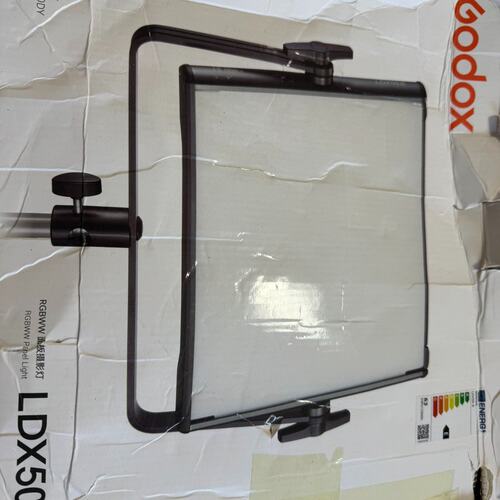 议价Godox神牛LDX50R Bi色温LED面板灯，带原装BD维修
