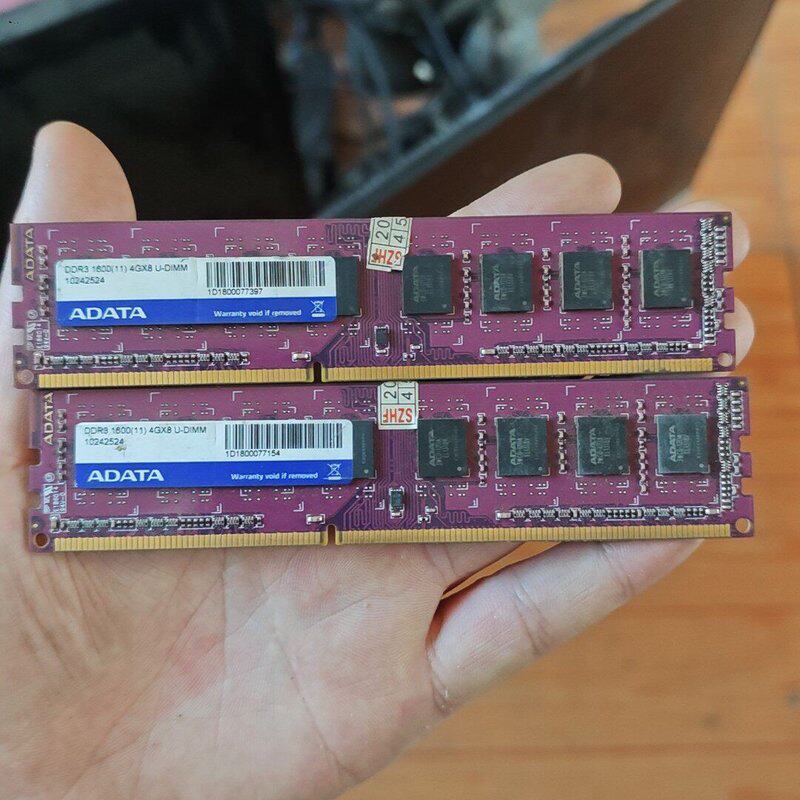 议价，威刚DDR3 1600 4G内存条，两条 可组双通道 单，维修