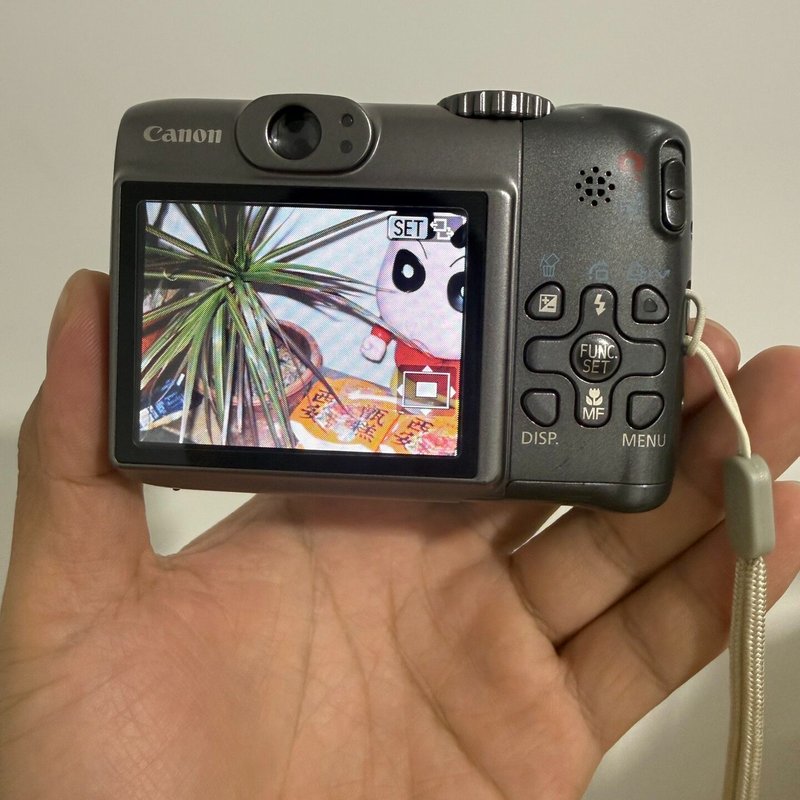 佳能PowerShot A590 IS深灰色，800万像素，