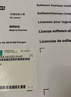 6SL3054-4AG00-2AA0-Z E01西门子/G120变频器SD/卡带扩展安全功能