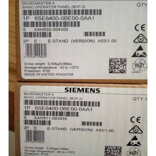 西门子6SE6400-0BE00-0AA1变频器