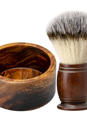 Grandslam大毛刷头30mm剃须刷剃须皂碗打泡碗起泡碗泡沫碗刮胡刷