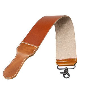 Grandslam头层牛皮荡刀布直剃刀手动刮胡刀磨刀布老式剃须刀精磨