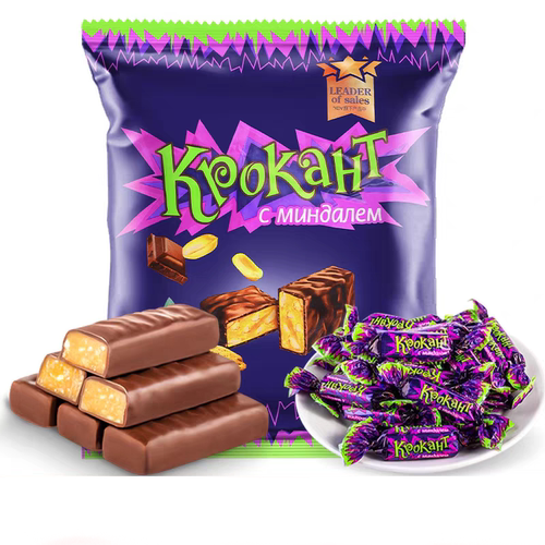 俄罗斯紫皮糖夹心巧克力味100g