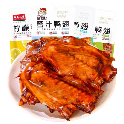 农夫三味蜜汁鸭翅26g*5个