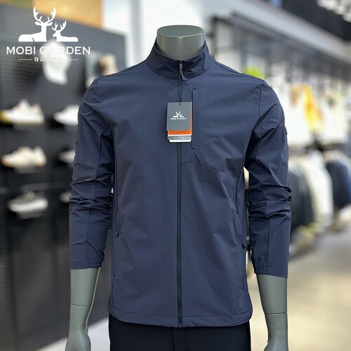 牧高笛2026春季男士弹力立领外套